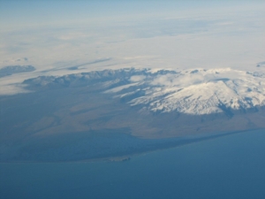 Anflug Island - Vatnajökull